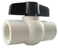 PVC BALL VALVE FPT 3/4-IN