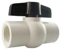 PVC BALL VALVE FPT 1 1/4-IN