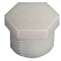 NYLON HEX PLUG MPT 1 1/4-IN