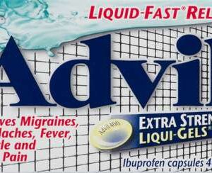 ADVIL E/S LIQ  GELS 400MG 12 S