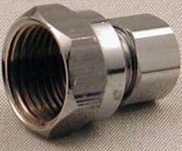 COMPRESSION CONNECTOR 3/8 X 1/2 FIP