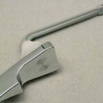 TOILET TANK LEVER SHORT ARM CHROME