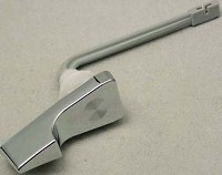 TOILET TANK LEVER SHORT ARM CHROME