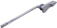 TOILET TANK LEVER LONG ARM WHITE