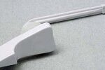 TOILET TANK LEVER SHORT ARM  WHITE