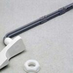 TOILET TANK LEVER UNIVERSAL WHITE