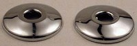 PIPE FLANGE CHROME 2 PACK
