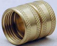 HOSE CONNECTOR DOUBLE SWIVEL 3/4-IN