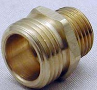 HOSE CONNECTOR 3/4 MALE X 1/2 MIP