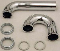 P-TRAP CHROME 1 1/4-IN
