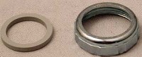 SLIP JOINT NUT AND WASHER 1 1/4-IN