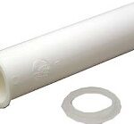 DRAIN TAILPIECE PLASTIC 1 1/2 X 6IN
