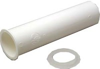 DRAIN TAILPIECE PLASTIC 1 1/2 X 6IN