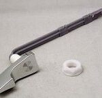 TOILET TANK LEVER UNIVERSAL CHROME
