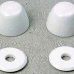 TOILET BOLT AND SCREW CAP 2 PACK