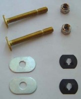 TOILET FLOOR BOLT EZ SNAP 5/16-IN