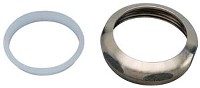 SLIP JOINT NUT/WASHER 1 1/2IN BRASS