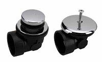 TUB DRAIN HALF KIT CHROME