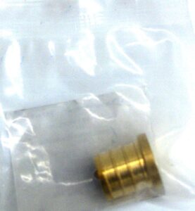 PEX BRASS PLUG 3/4-IN