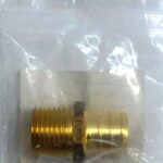 PEX BRASS ADAPTER 3/4 BARB X 1/2MPT