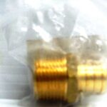 PEX BRASS ADAPTER BARB X MPT 3/4-IN