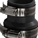 DRAIN COUPLING 2 X 1 1/2-IN