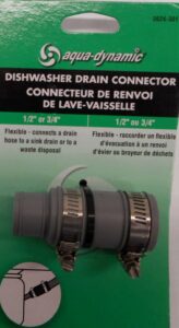 FLEX FITTING DISHWASHER DRAIN