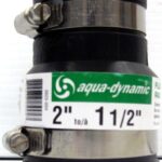 FLEX SEAL COUPLING 2 X 1 1/2-IN