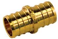 PEX BRASS COUPLING 1/2-IN 25 PK