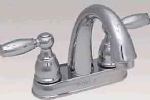LAVATORY FAUCET 2 HANDLE CHROME