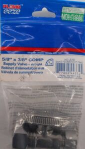SUPPLY VALVE STRAIGHT 5/8 X 3/8-IN