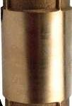 CHECK VALVE BRASS 1 1/4-IN