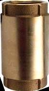 CHECK VALVE BRASS 1 1/4-IN