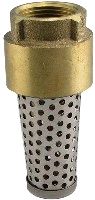 FOOT VALVE BRASS 1 1/4-IN
