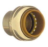 PUSH-FIT CAP 3/4-IN
