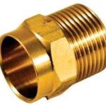 CAST BRASS ADAPTER MALE 3/4-IN