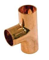 COPPER STRAIGHT TEE 3/4-IN