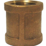 BRONZE COUPLER 1/4-IN