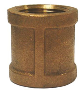 BRONZE COUPLER 1/4-IN