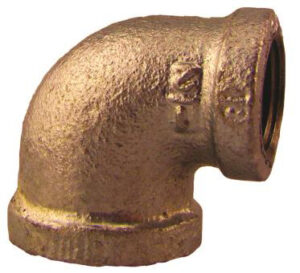 BRONZE 90 DEGREE ELBOW 1/4-IN