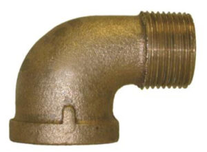 BRONZE 90 DEGREE STREET ELBOW 3/4IN