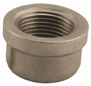 STAINLESS STEEL CAP 1/2-IN