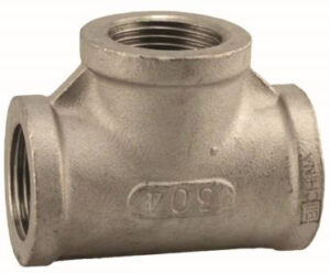 STAINLESS STEEL TEE 1/2-IN