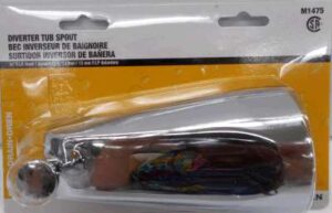 TUB SPOUT DIVERTER 1/2 FIP CHROME