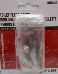 TOILET FLOOR BOLTS 1/4 X 2 1/4-IN