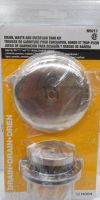 DRAIN AND WASTE OVERFLOW KIT NICKEL