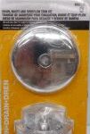 DRAIN AND WASTE OVERFLOW KIT CHROME