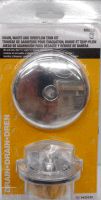 DRAIN AND WASTE OVERFLOW KIT CHROME