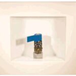 ICE MAKER BOX WITH 1/4 TURN VALVE