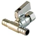 SUPPLY VALVE1/2PEX X 1/2PEX X 1/4OD